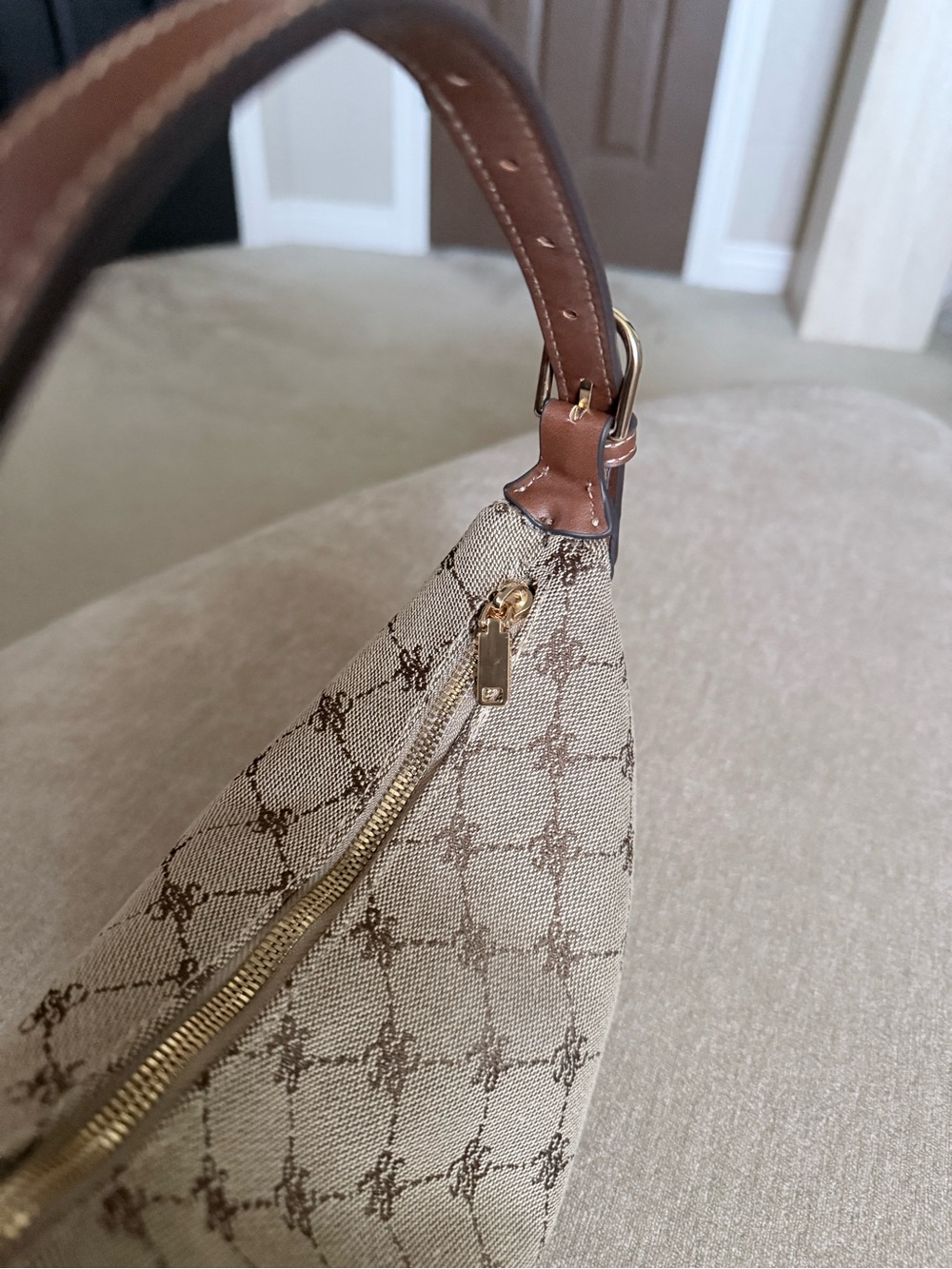 Mango Monogram Shoulder Bag - Picture 8 of 11